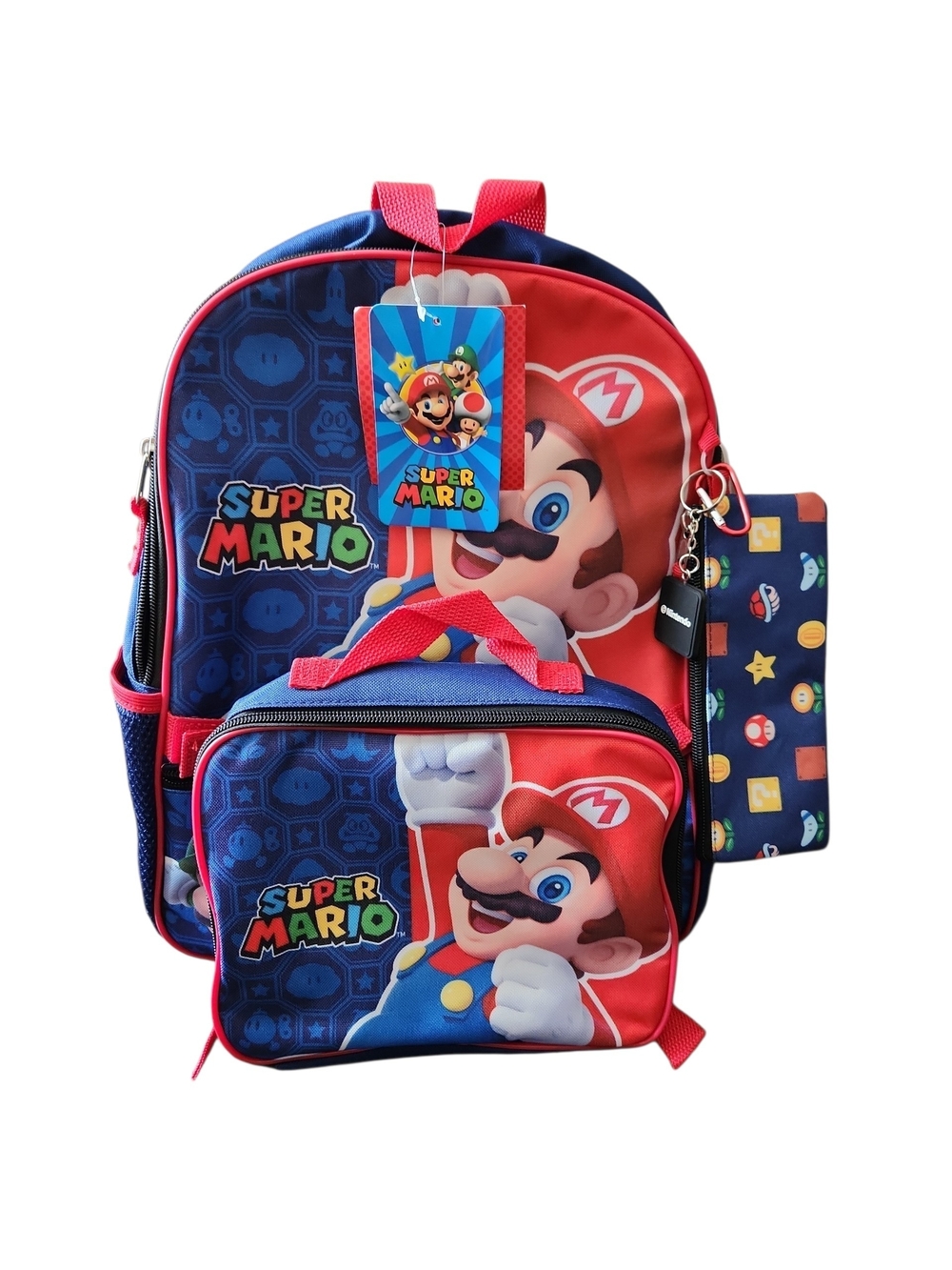 3 Piece Super Mario Backpack